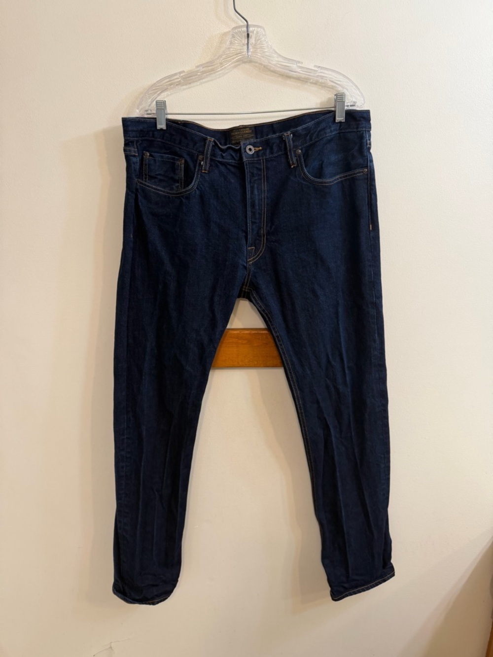 Filson Muleskinner Mens Blue Stretch Denim 13 Oz Jeans 5‎ Pocket Pant Sz 38x34